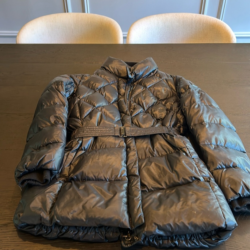 Add down black puffer with